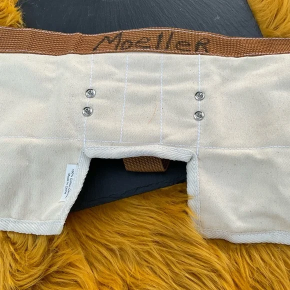 Bob Anderson Tool Master tool belt cream cotton canvas like new